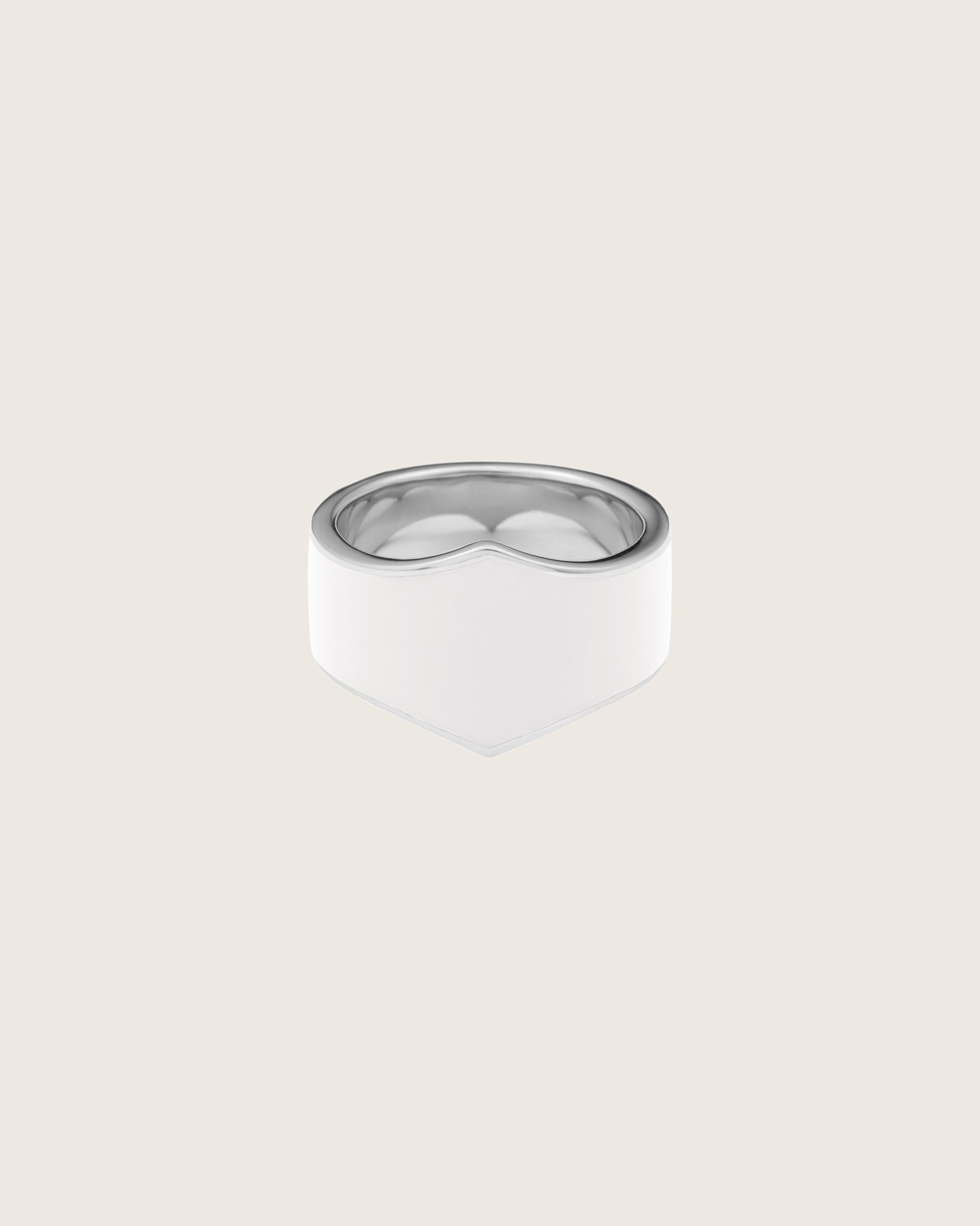 Doppel Chevron Ring